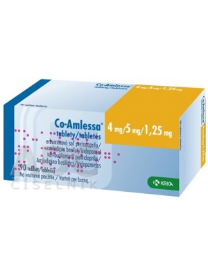 Co Amlessa 4 mg. / 5 mg. / 1.25 mg . 30 tablets